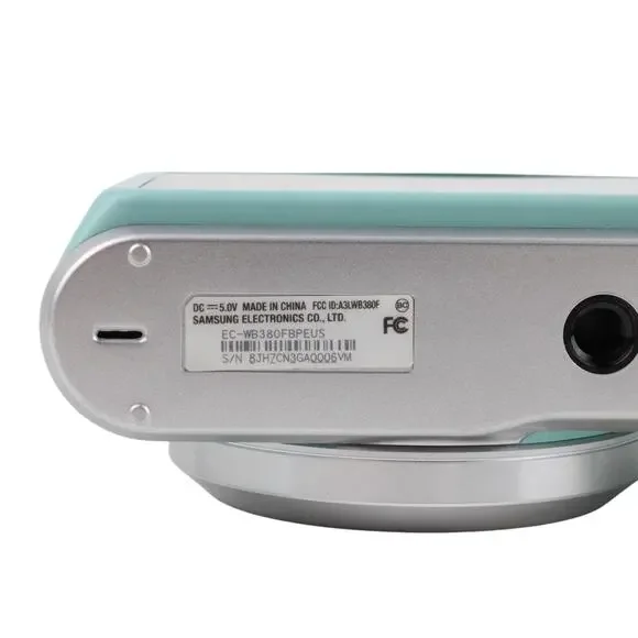 Samsung WB380F Digital Camera - (Mint Green) - Bundle (Tested+Works) - Picture 9 of 16
